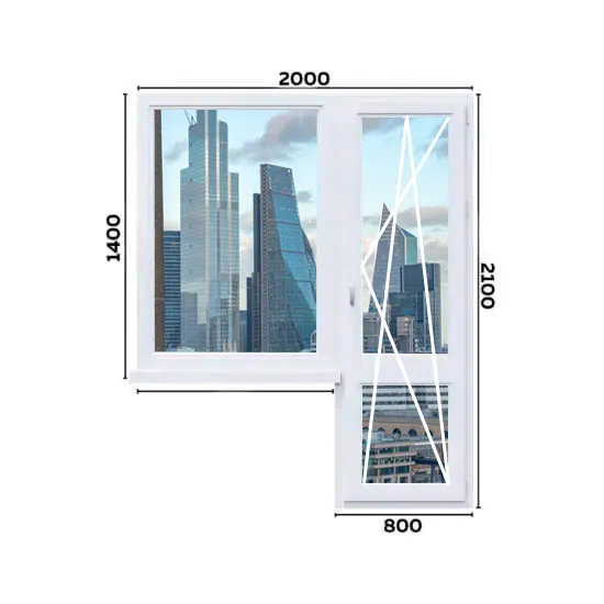 Балконный блок 2000 мм