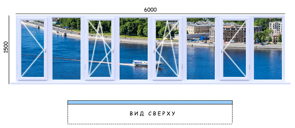 большая лоджия